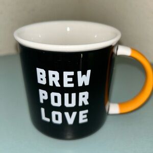 Starbucks Brew Pour Love Coffee / Tea Mug - 12 Oz -
